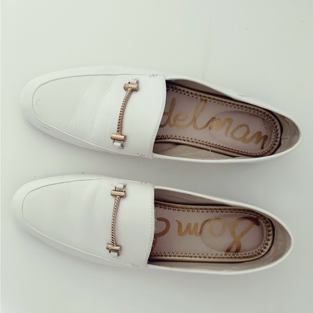 White Sam Edelman Lorraine Bit Loafer